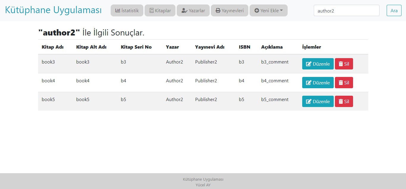 Kütüphane Uygulaması - Spring Boot